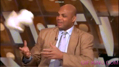 Charles Barkley Gets Frightened By Stuffed Rabbit