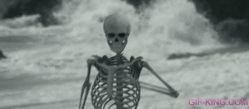 Skeletons On The Beach