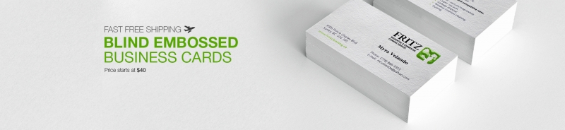 Folded Business Cards