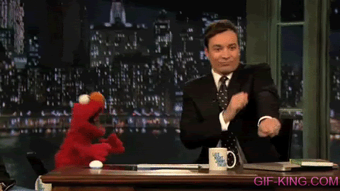 Jimmy Fallon and Elmo Dancing