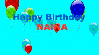 Hapy Birthday Naina Chaurasia