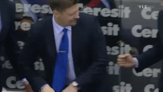 awkward handshake