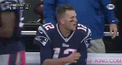 Tom Brady Can't Get a High Five