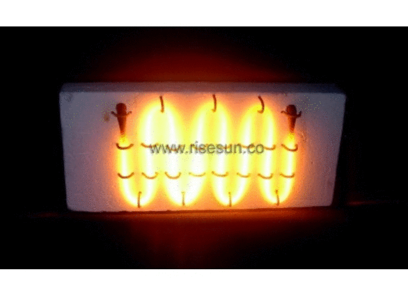 Coating SiC heating elements