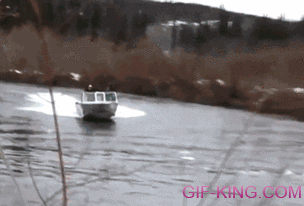 Jumping Speedboat