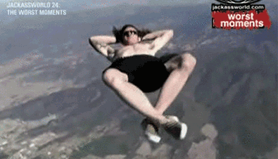 No parachute jump