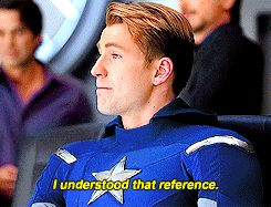 Captain America understood that reference