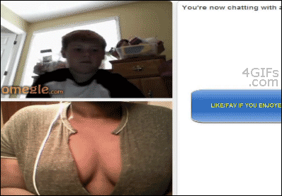 Reaction to picture from omegle