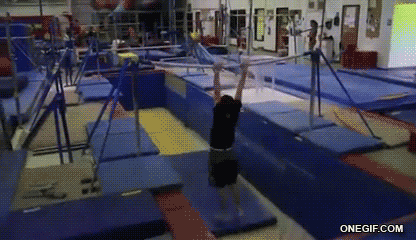 Gymnast Fail