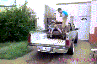 How To Exit The Back Of A Pickup Truck