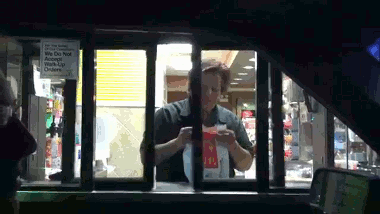 The Hamburglar Strikes at McDonald's Drive