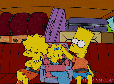 Bart Simpson Makes Lisa And Maggie's Hair Into Gears