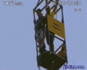 Croc bungee jumping