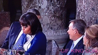 Michelle Obama eye rolling