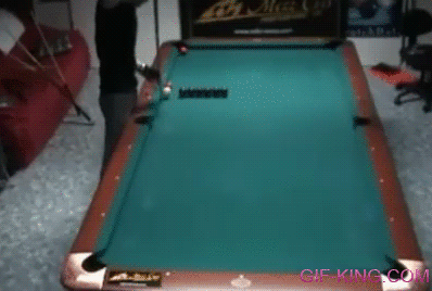 Cool Billiards Trick Shot