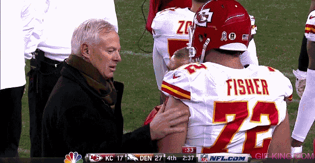Kansas City Coach Getting a Little Touchy with Eric Fisher