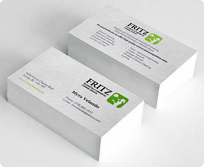 raised ink business cards