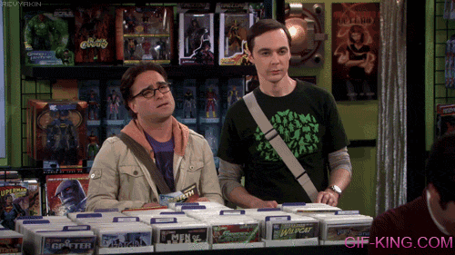 Leonard & Sheldon Fist Bump Fail
