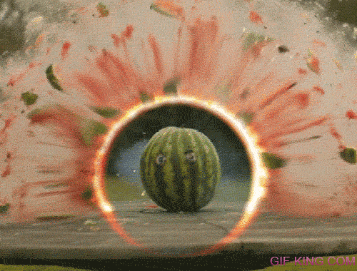 infinitely exploding watermelon