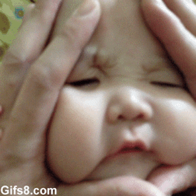 knead a baby face