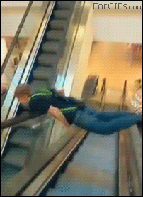 escalator fail