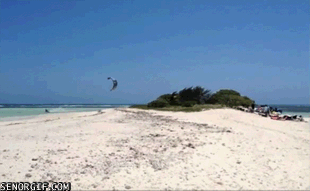 how to jump over an Island