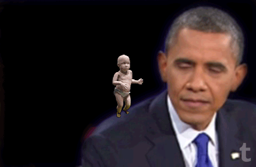 Dancing baby and Obama