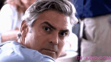 George Clooney reaction
