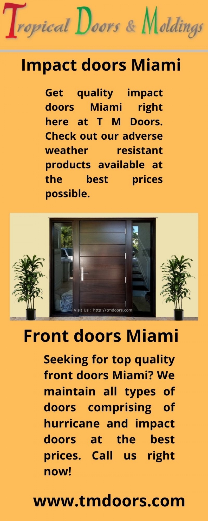 Mahogany doors Palm Beach