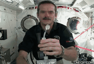 How to wash your hands in space
