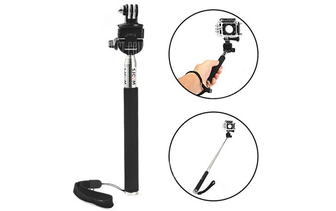 Extendable selfie stick