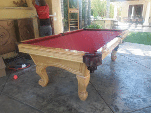 Southern California pool table movers