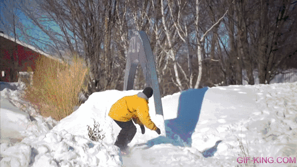 Crazy Snowboard Trick