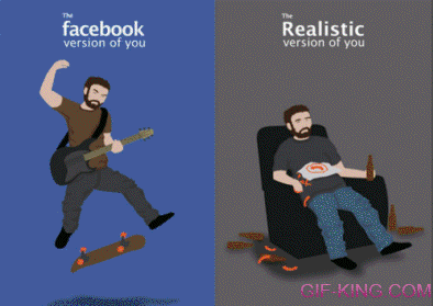 Facebook You vs. Real You