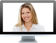 Video Chat Reception Desk