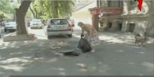 Garbage Day In Russia