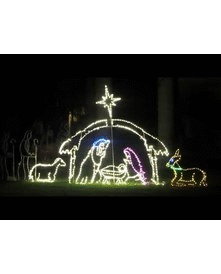 LED outdoor Christmas decorations
