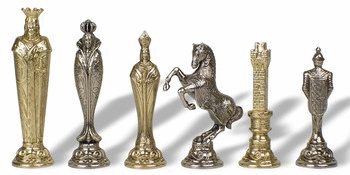 Metal Chess Set