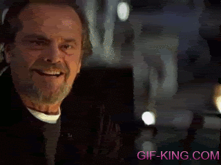Jack Nicholson reaction