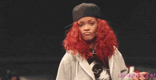 Funny GIF Pictures of rihanna