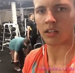 Exercising At The Gym